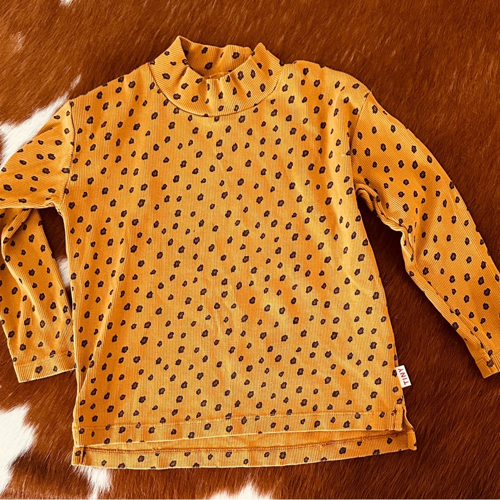 Tiny Cottons Long Sleeve Leopard Top
